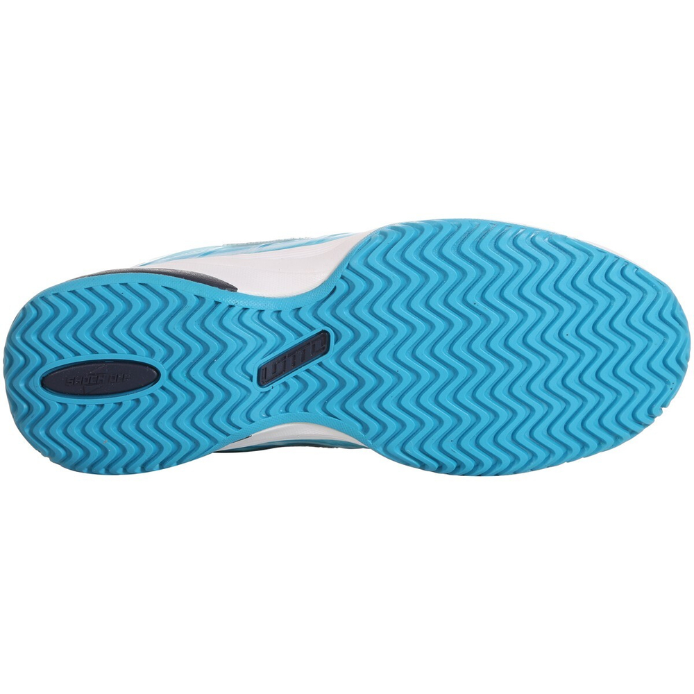 детские Кроссовки теннисные Lotto Mirage 300 All Round Junior - blue bay/navy blue/all white