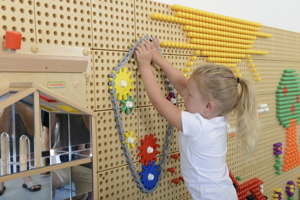 STEM Шестеренки и цепь. Набор из 79 элементов