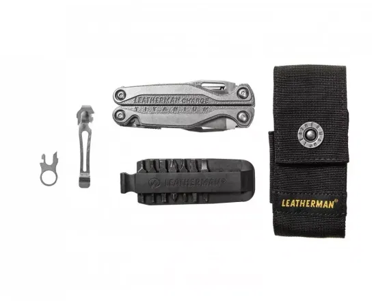 Мультитул Leatherman Charge Plus TTi 832528 титановый 19 функций