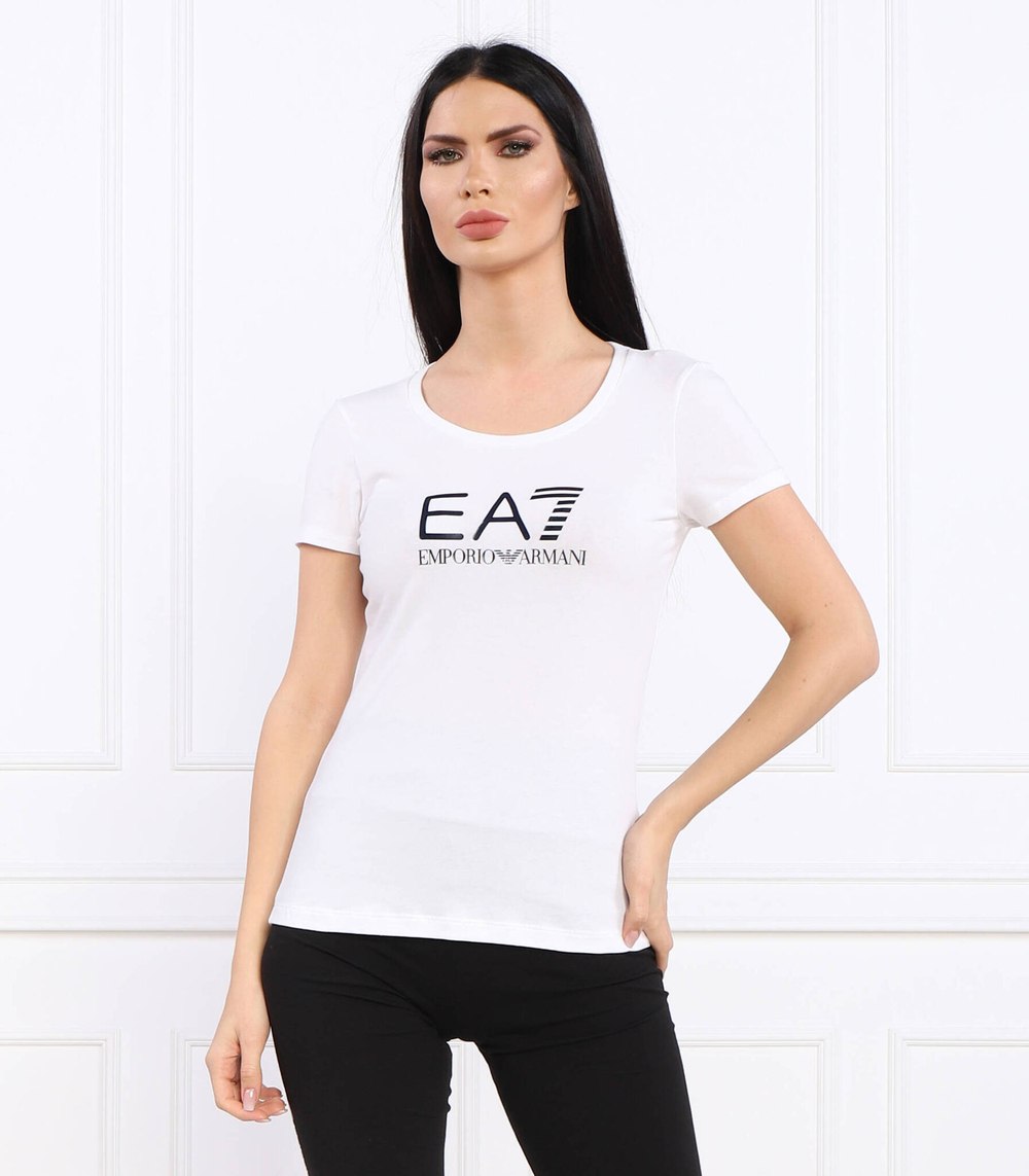 футболка EA7 - белый(8NTT63 TJ12Z)