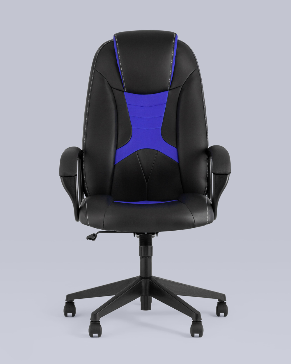 Кресло игровое TopChairs ST-CYBER 8 черный/синий