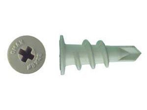 Дюбель DRIVA  пластик 12х32 со сверлом (5шт/уп)