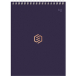 Блокнот  BG "Моноколор. Классика" на спирали, А5, 40 листов в клетку