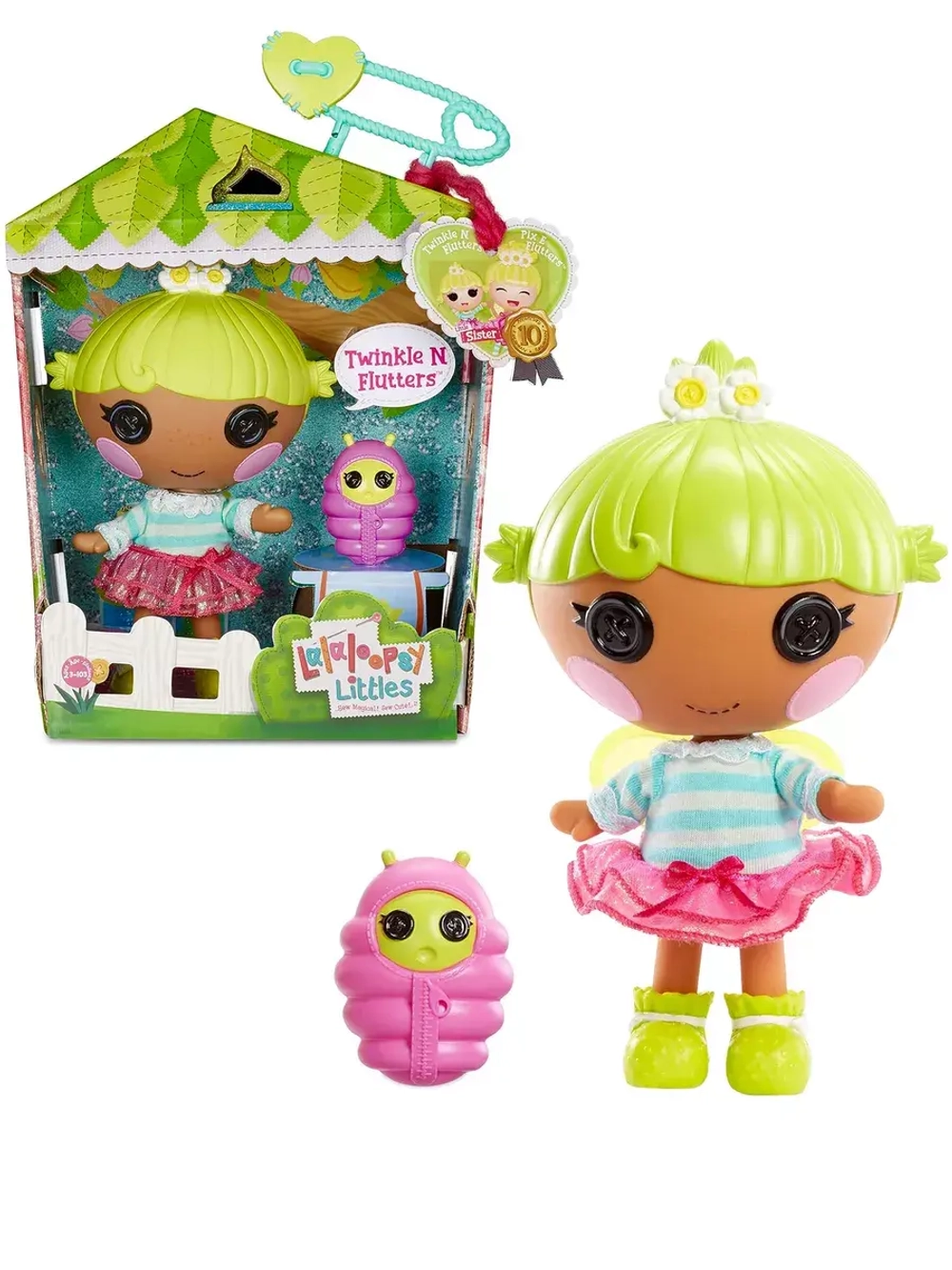 Кукла Лалалупси Twinkle N. Flutters и питомец бабочка 577324