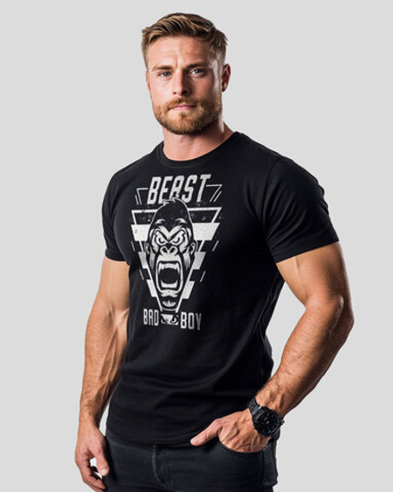 Футболка Bad Boy Beast черная