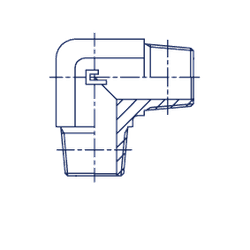Соединение P90 BSPT 1 - BSPT 1