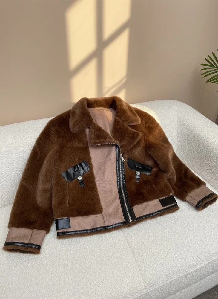 Дубленка 6811839 Fabrika