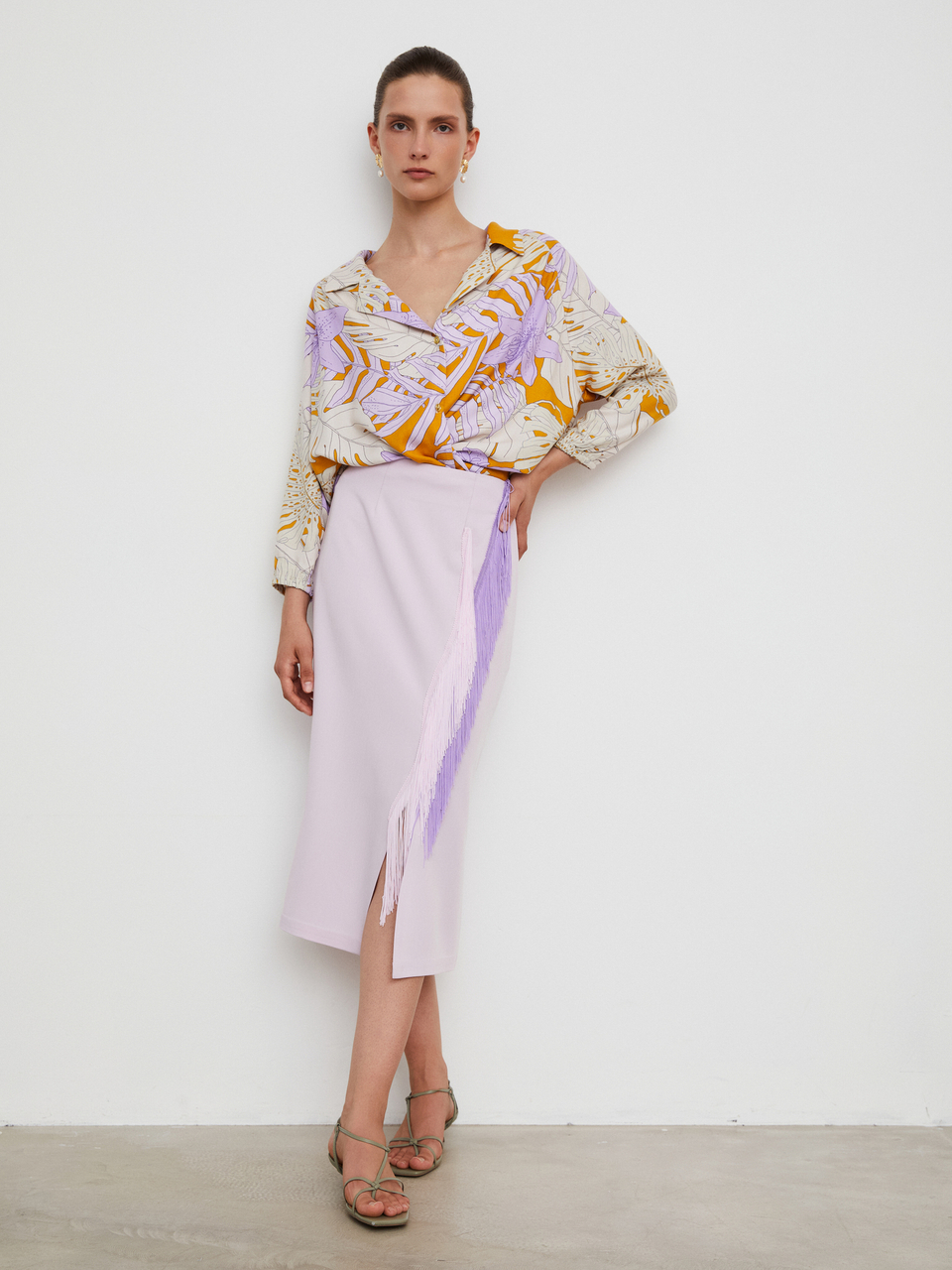 Юбка Fringe Lilac