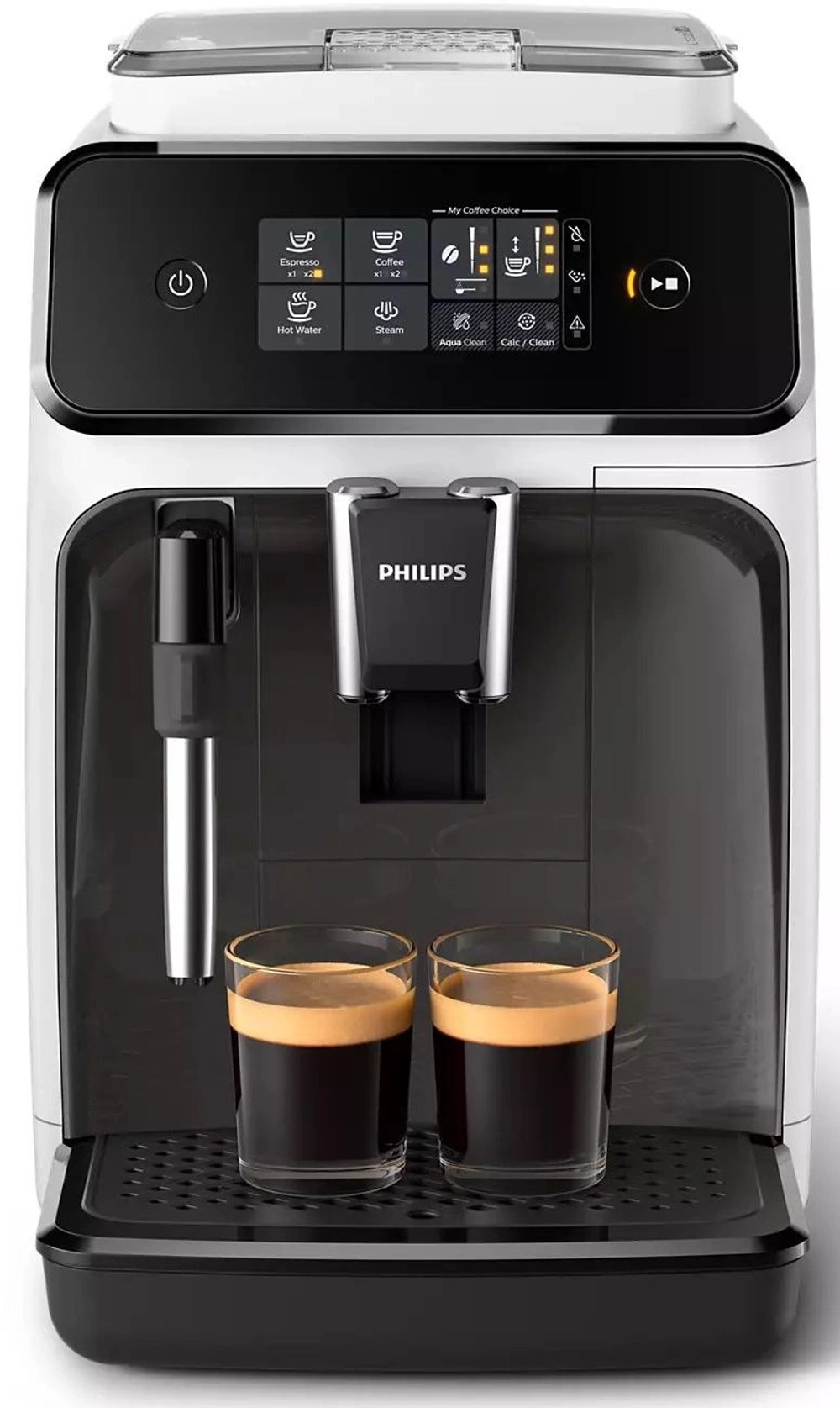 Кофемашина Philips Series 1200 EP1223/00 1500Вт черный/белый