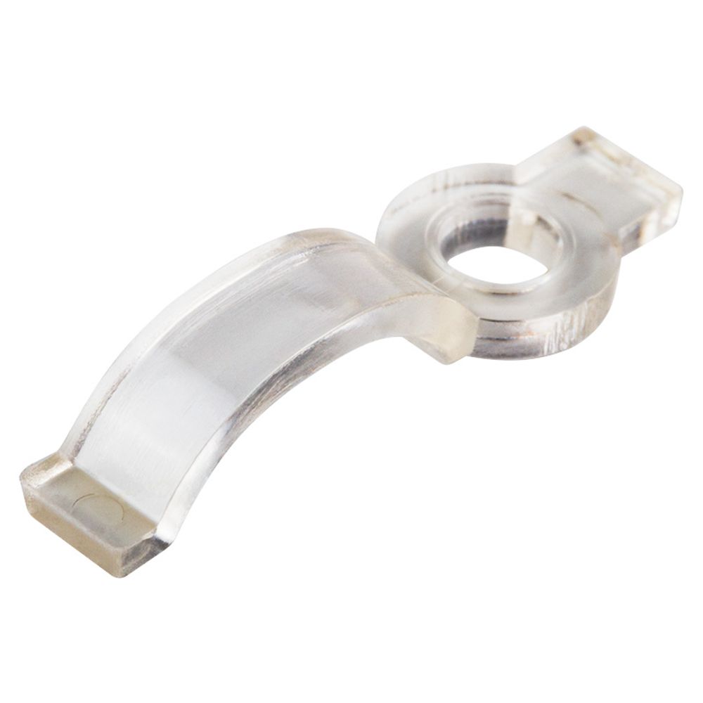 Монтажная клипса для светодиодной ленты с влагозащитой шириной 10 мм LAMPER