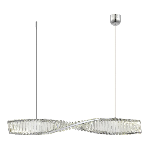 SL6205.113.01 Светильник подвесной ST-Luce Хром/Прозрачный LED 1*21W 3000K