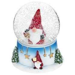 GAEM Фигурка декор в стекл шаре "Гном", D 4.5 см, L5,5 W5 H6 см, 2в.