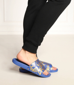 шлепанцы Versace Jeans Couture - голубой(74YA3SQ4ZS365)