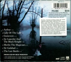 Rick Wakeman / The Myths And Legends Of King Arthur And The Knights Of The Round Table (CD)