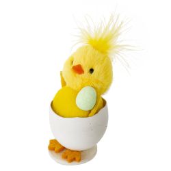 GAEM Фигурка декоративная "Цыпленок" (блок 12шт), L5 W5 H10 см, 2в.