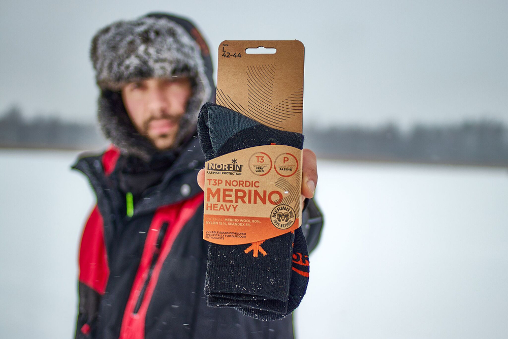 Носки Norfin T4M ARCTIC MERINO HEAVY р. (39-41) M