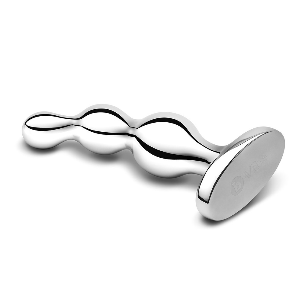 b-Vibe STAINLESS STEEL ANAL BEADS - Анальный стимулятор