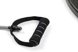 Полусфера гимнастическая надувная черная с эспандерами Hasttings Digger HD22C1A-black