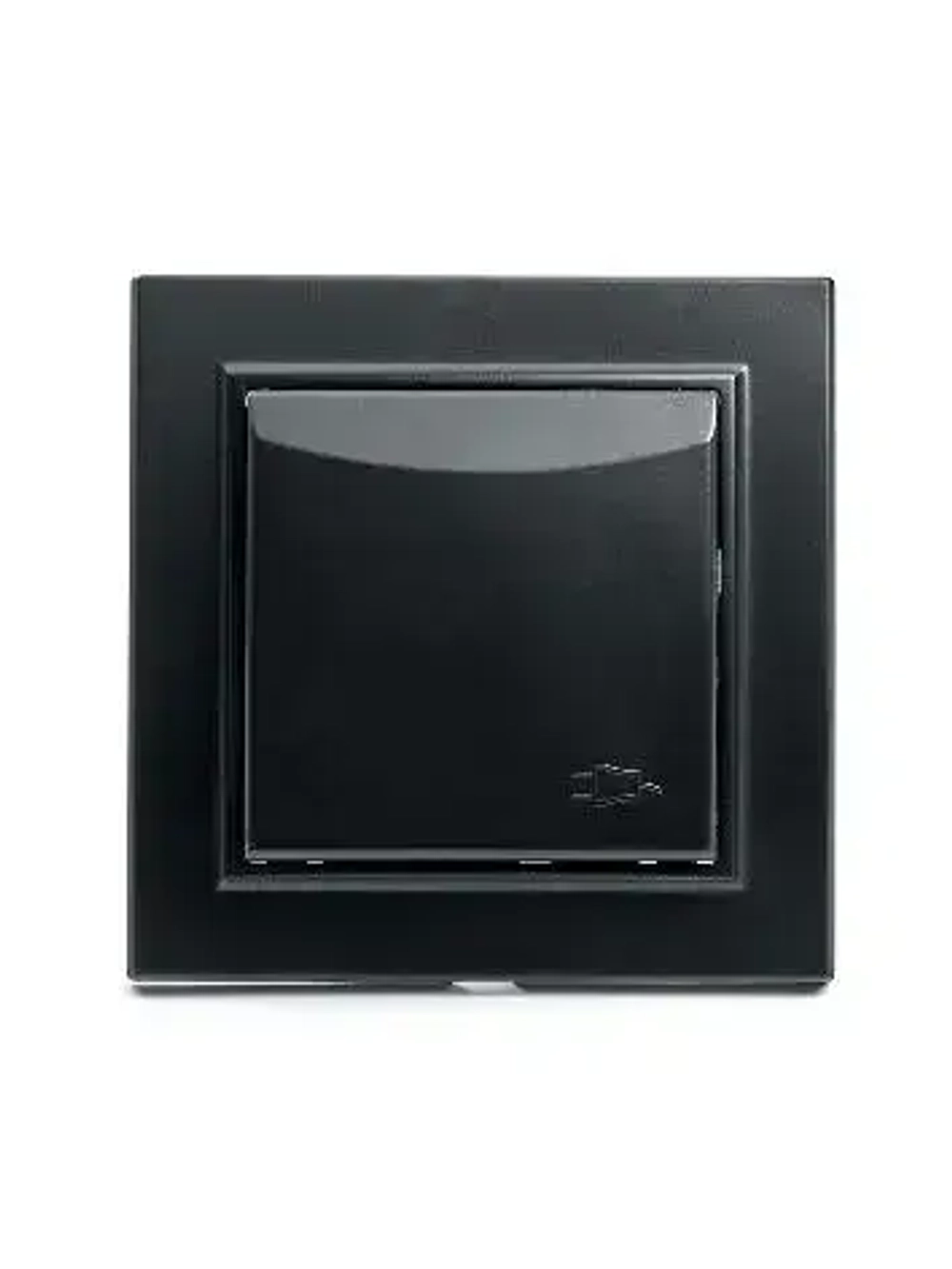 Розетка 1-местная c/з с крышкой STEKKER, PST16-9012-03, 250В, 16А, с защитной шторкой, серия Эрна, черный 39481