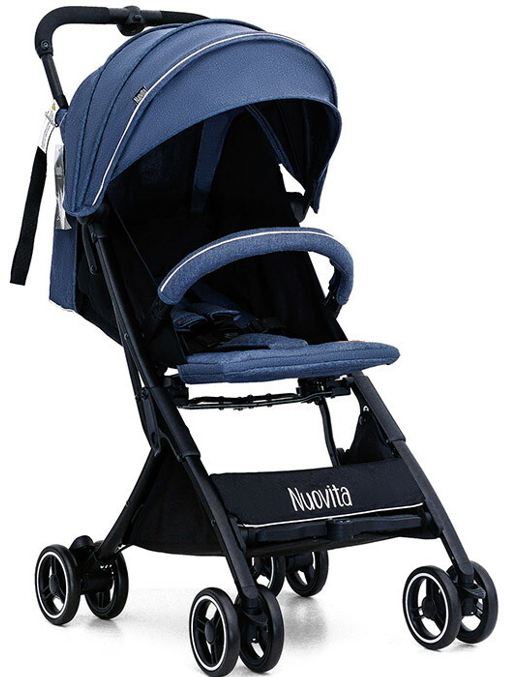 Детская прогулочная коляска Nuovita Vero Denim / Джинсовый