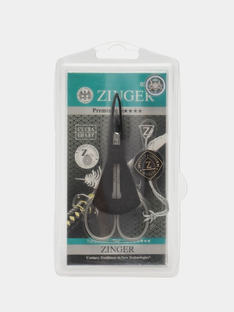 Zinger 1102-11, ZP Ножницы маникюрные "black BRUNITO" (аналог. 113).