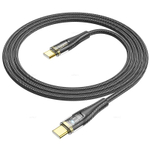 Кабель Type-C на Type-C Hoco U121 (black) (Краснодар склад)
