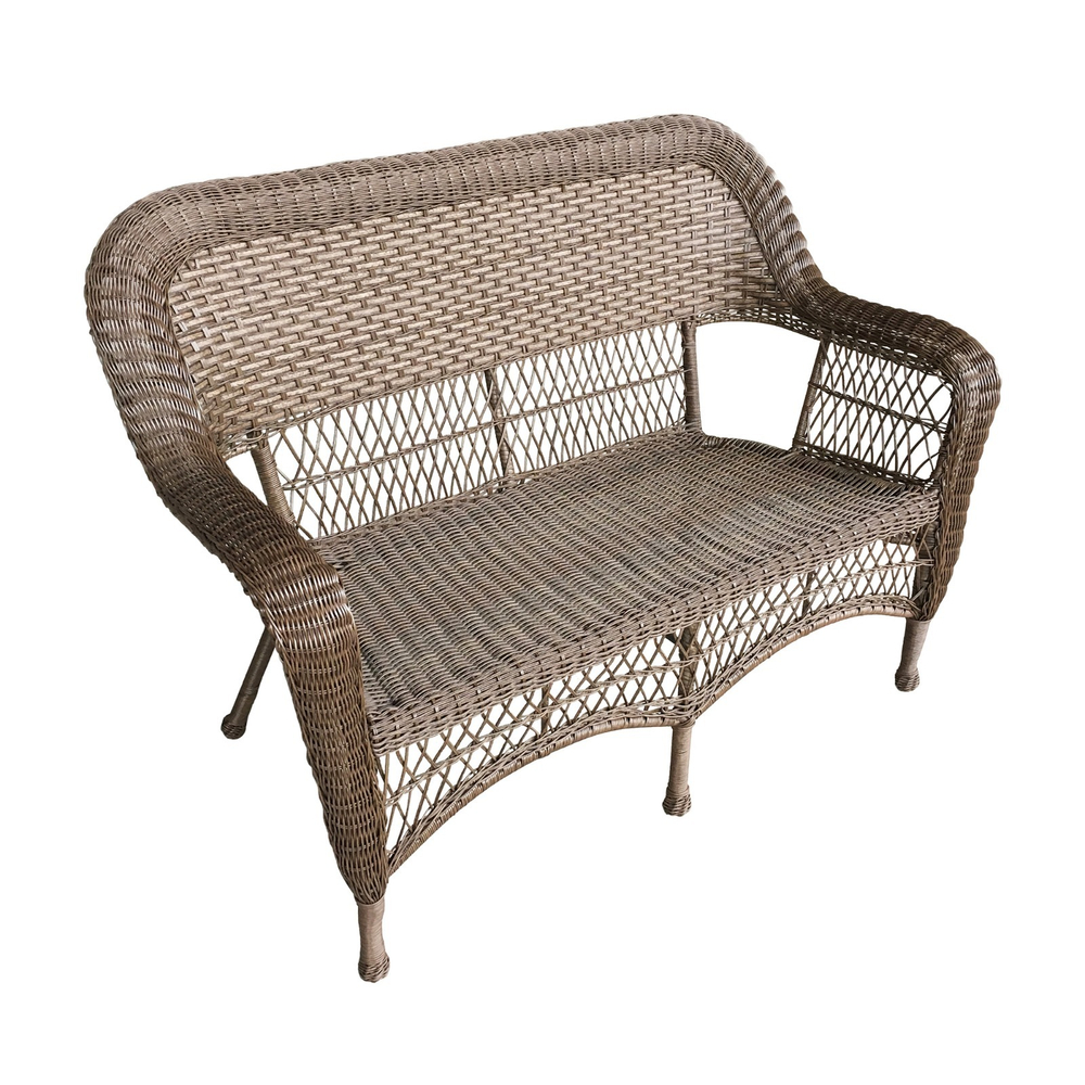 Двухместный диван из ротанга МЭДИСОН «MADISON» арт.М03195 brown