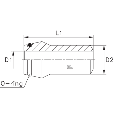 Ниппель WN DS25 25х5 (сварное)