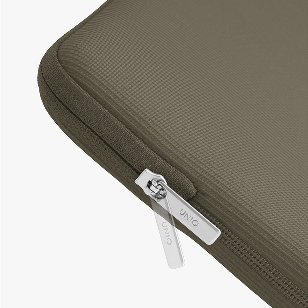 Uniq для ноутбуков 13"/14" чехол Cyprus Ridge Edition Neoprene Laptop sleeve Dark Sage Green