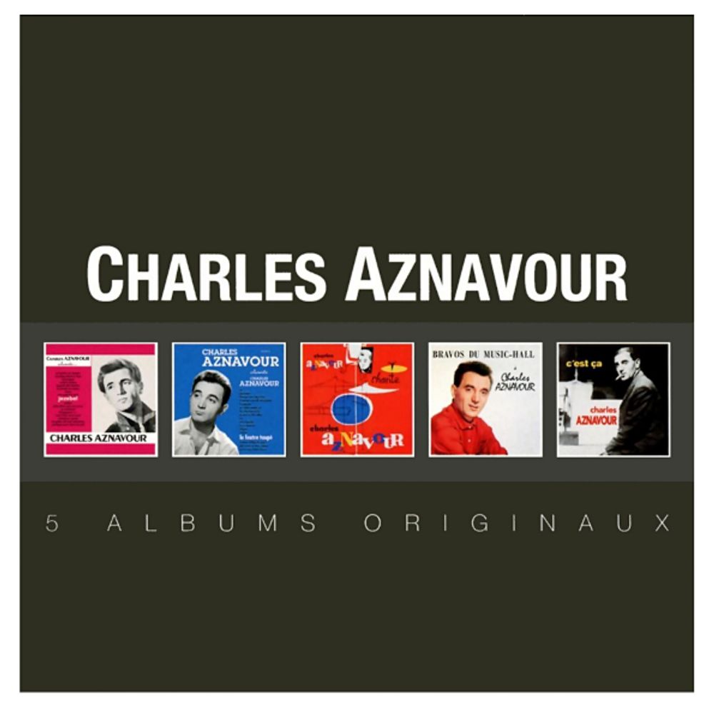 Charles Aznavour / 5 Albums Originaux (5CD)