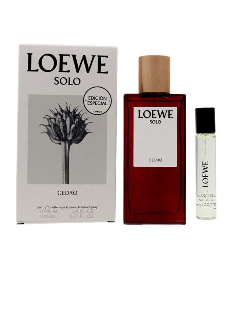 Loewe Solo Cedro Туалетная вода 100 мл + Туалетная вода в дорожном формате 20 мл