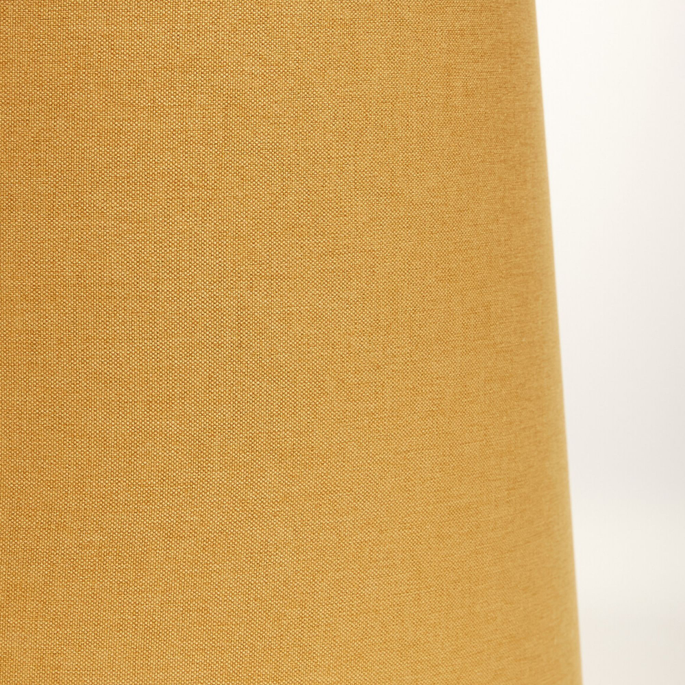 Абажур для торшера напольного, для настольной лампы, для светильника, плафон конус Горчичный Е27