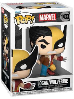 Фигурка Funko POP! Bobble Marvel Split Logan/Wolverine (1433)​ 80893