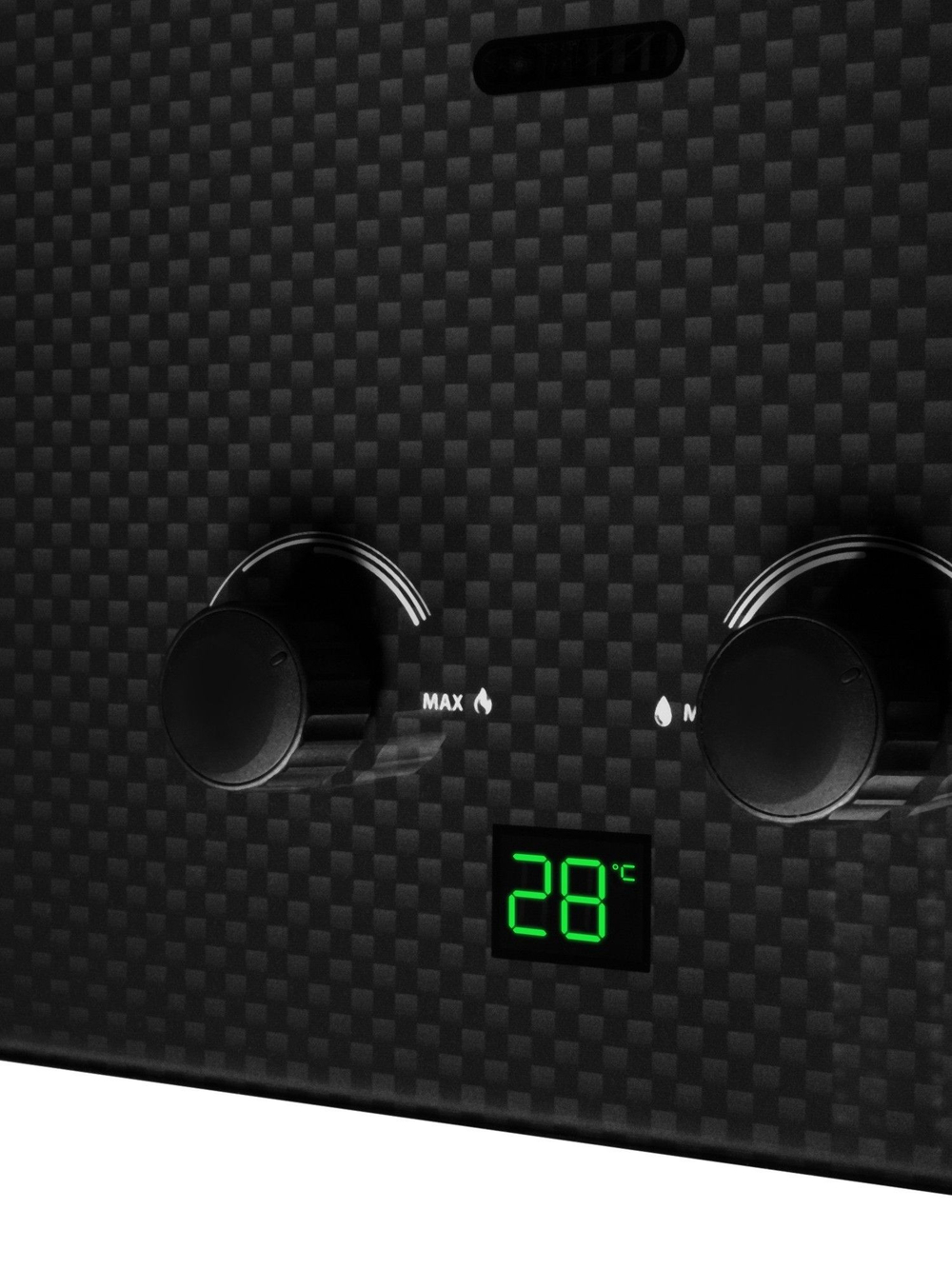 Колонка газовая Ballu GWH 10 Fiery Glass Carbon (d110)