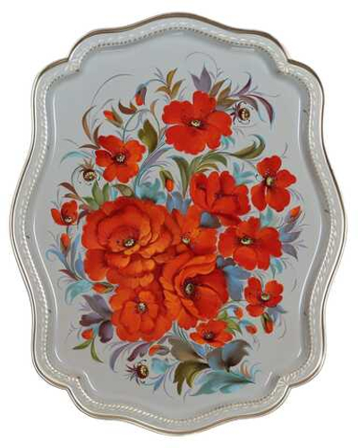Zhostovo metal tray A20D18052670