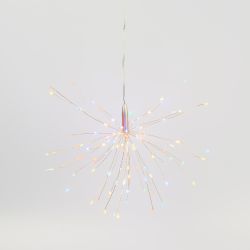 ULD-H3030-150-DTA-3AA-RC MULTI IP20 FIREWORKS Фигура светодиодная Фейерверк на батарейках 3AA не в-к. 30х30см. Подвесная. 120 светодиодов. Разноцветный свет. Пульт ДУ в-к. Провод прозрачный. TM Uniel