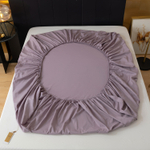 Простынь на резинке Однотонный Сатин Элитный 100% египетский хлопок RROCE008