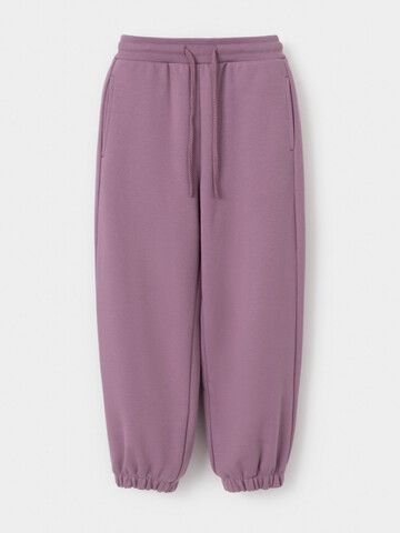 брюки  для девочки  КР 400872/лиловый 3220 к649