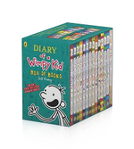 Diary of a Wimpy Kid: Box of books + Do-It-Yourself Book (1-13, paperback)