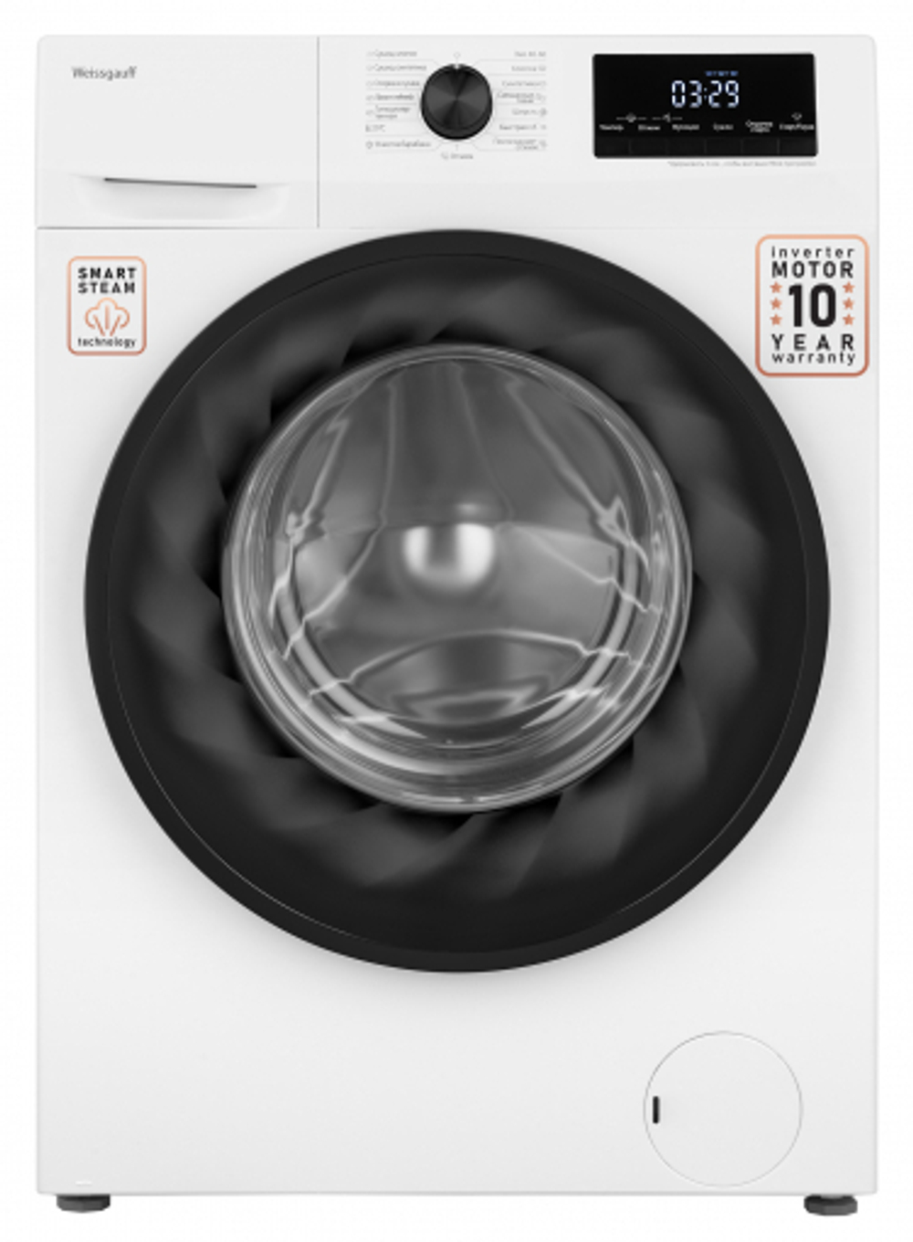 Стиральная машина Weissgauff WMD 6148 DC Inverter Steam