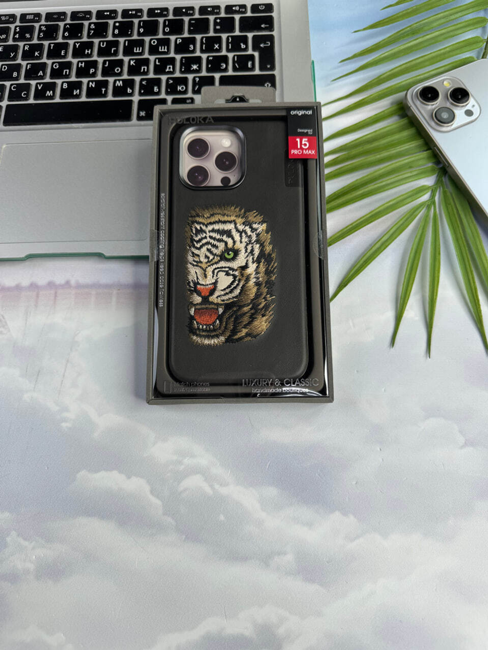 Чехол для iPhone Puloka Tiger Black