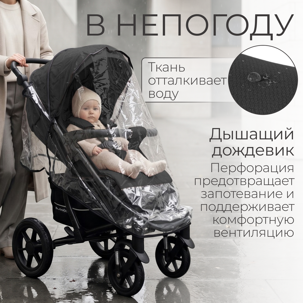 Прогулочная коляска BubaGO Model ONE
