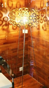 replica Dandelion floor lamp gold