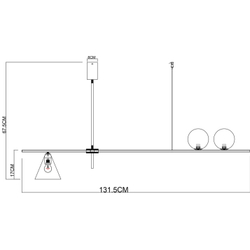Подвесной светильник Arte Lamp A7029PL-3BK