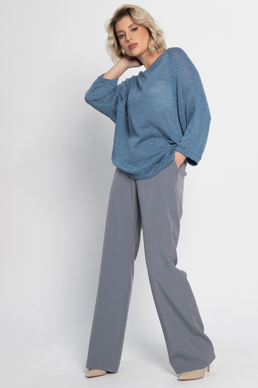 Блуза Океания (джинс) Б14931-5М LT Collection