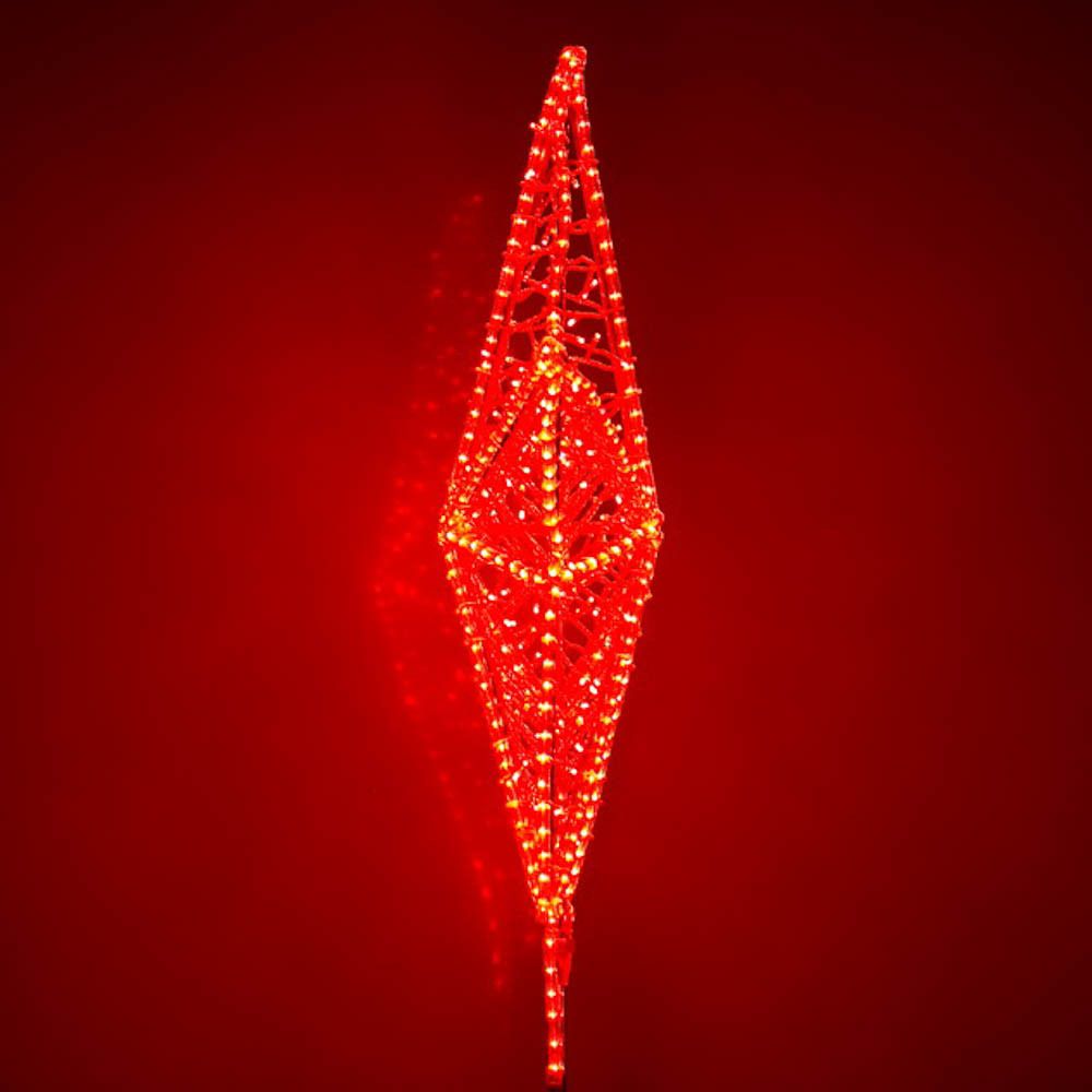 Макушка - звезда на елку «Кремлевская» красная