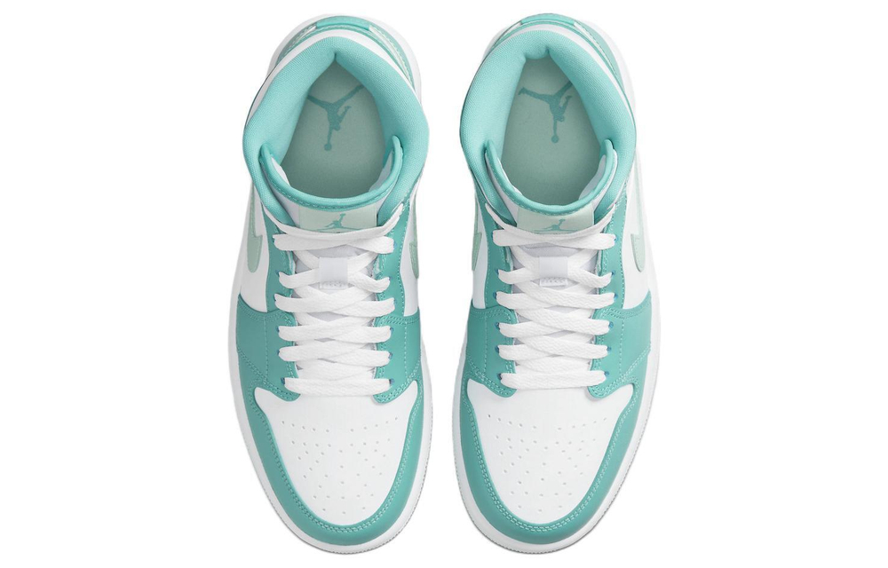 Кроссовки Jordan Air Jordan 1 Mid "Marine Green" (Женская размерная сетка)