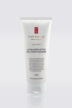 Cell Beauty Мягкая очищающая пенка -pH Balance Active Mild Foam Cleanser Signature,150 мл
