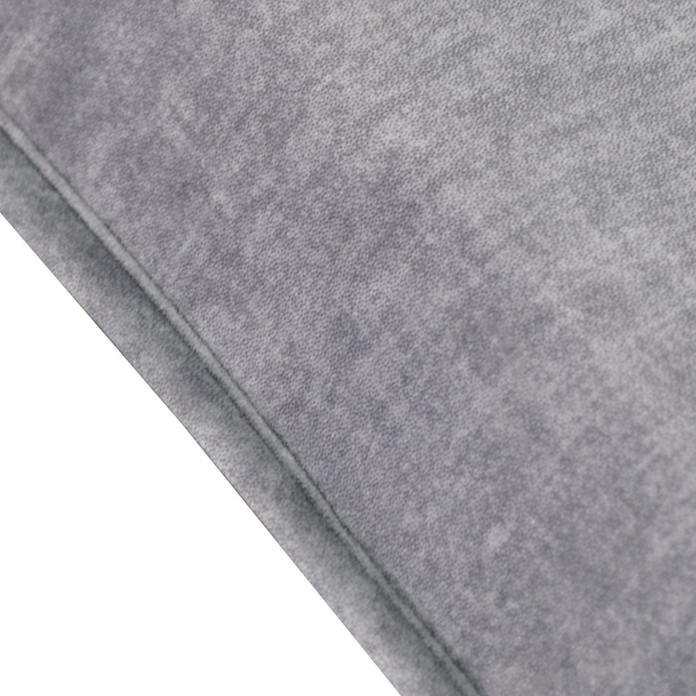 Dipriz Двуспальная кровать 200х200 парящая Беллиссима из массива дикого дуба с мягким изголовьем, черный дуб