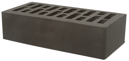 Липецкий Кирпич лицевой гладкий графит 1NF